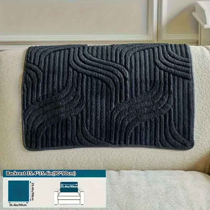 Plush Non-Slip Sofa Cover – Luxury Pet-Friendly Washable Couch Protector