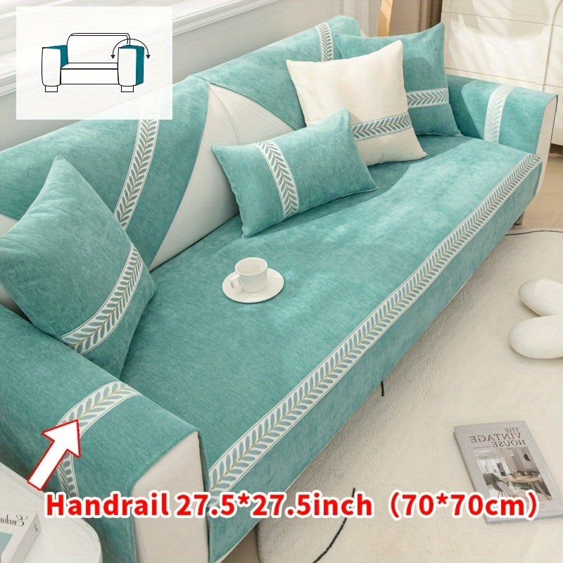 Chenille Sofa Cover – Pet-Friendly Slipcover for 1–4 Seaters, Anti-Slip, Washable