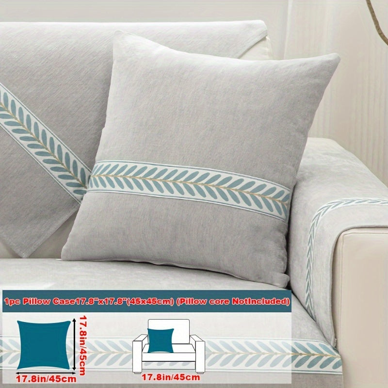 Chenille Sofa Cover – Pet-Friendly Slipcover for 1–4 Seaters, Anti-Slip, Washable