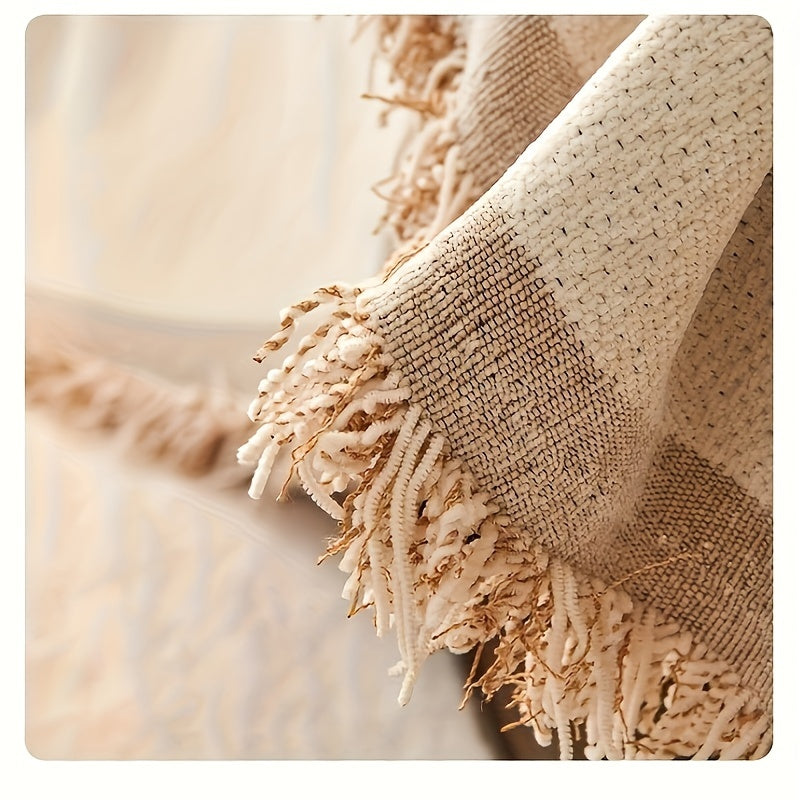 Chenille Sofa Cover Blanket Pet-Friendly Anti-Scratch Couch Protector