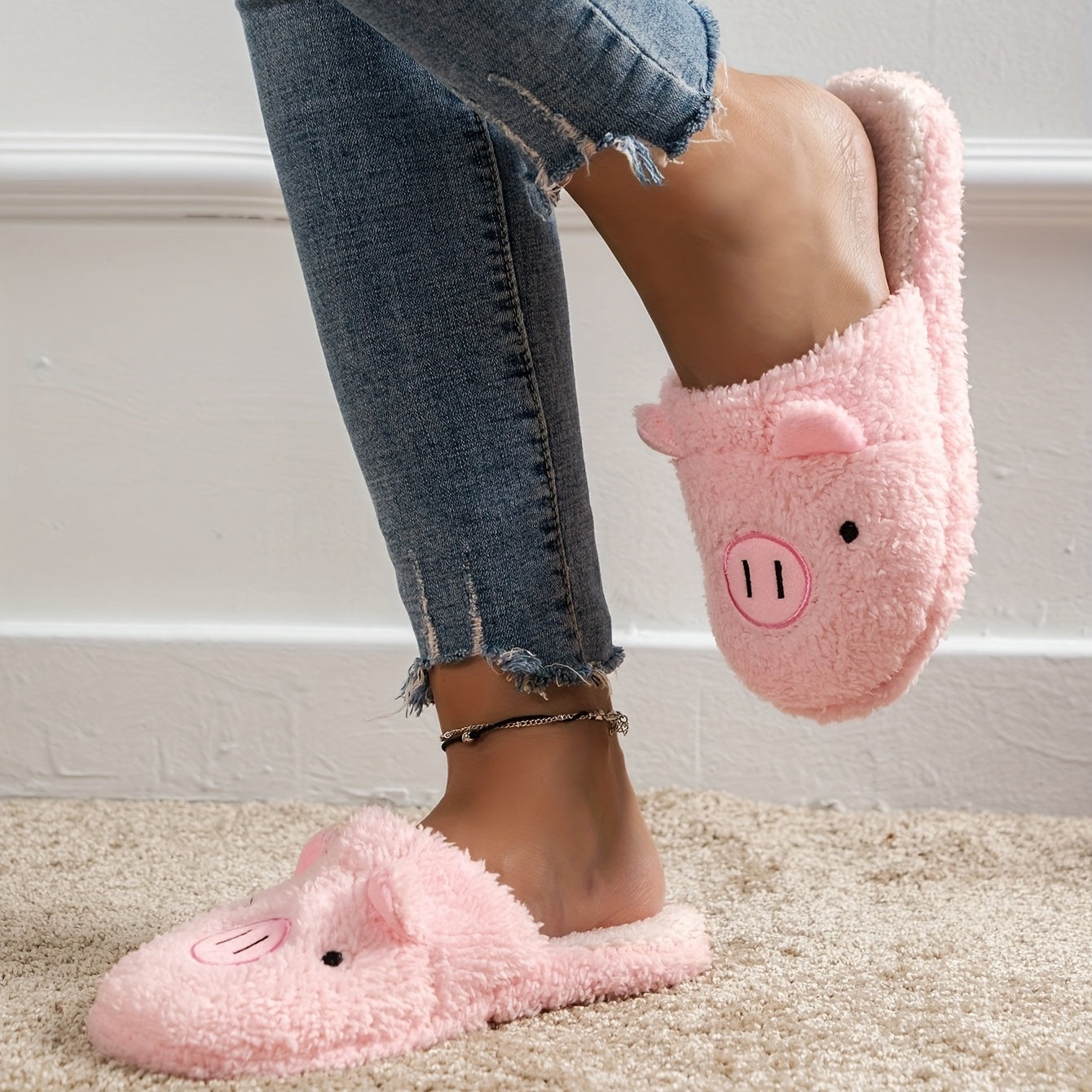 Women’s Winter Faux Furry Slippers 2025 – Indoor Home Warm House Shoes
