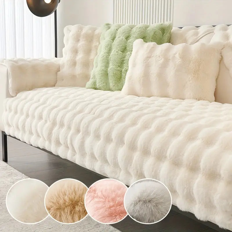 Thickened Plush Super Soft Sofa Covers