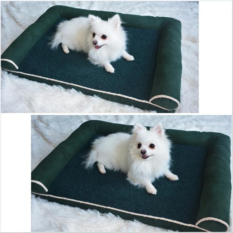 Cozy Pet Sofa Bed for Dogs & Cats – Warm, Breathable & Thickened for Deep Sleep