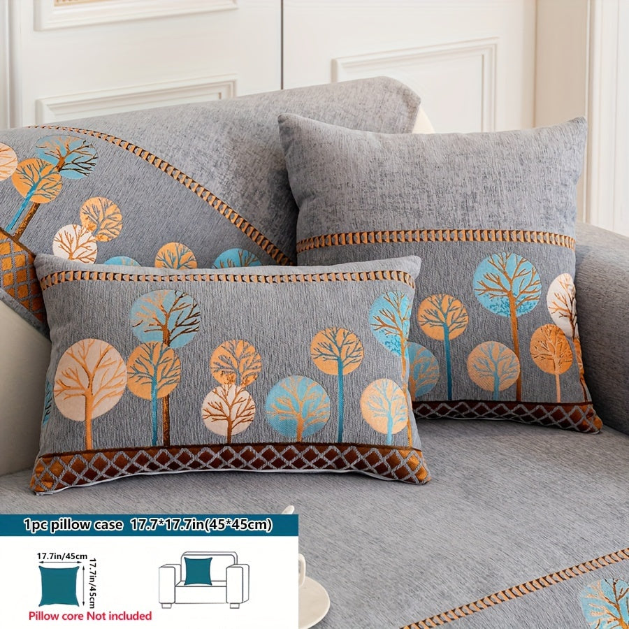 Luxurious Bohemian Chenille Sofa Cover – Non-Slip, Pet-Friendly, Washable