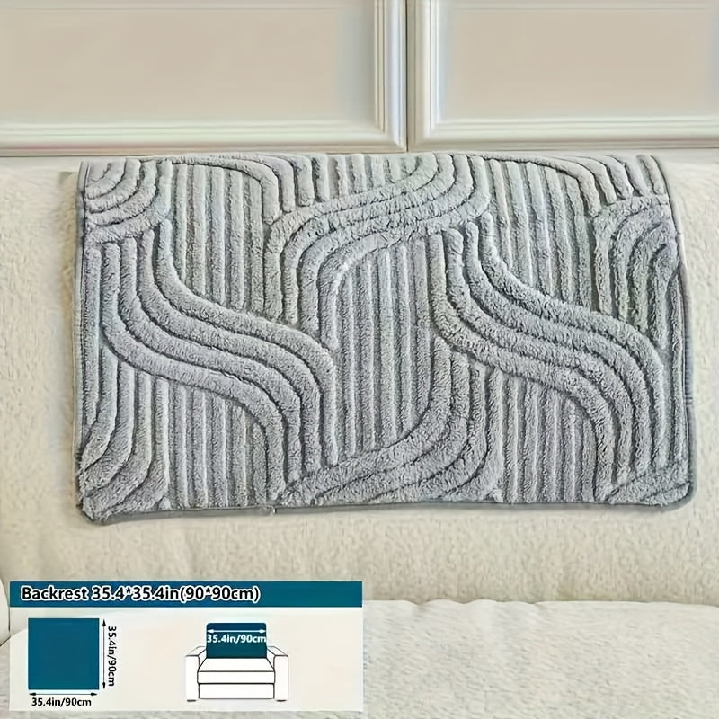 Plush Non-Slip Sofa Cover – Luxury Pet-Friendly Washable Couch Protector