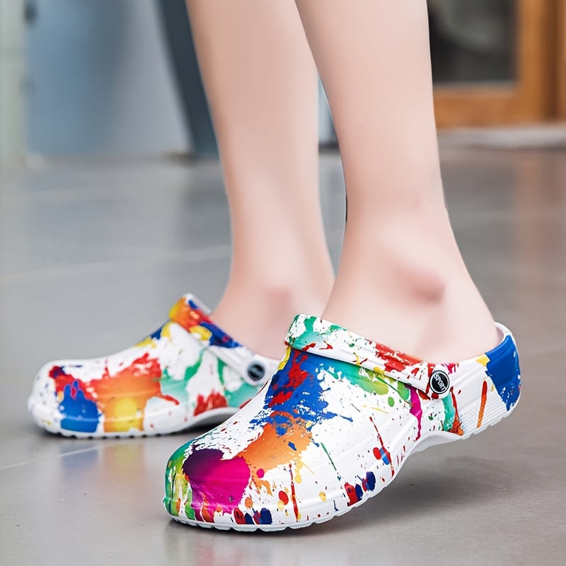 Women’s Summer EVA Clogs – Breathable Soft Slip-On Sandals, Thick Sole