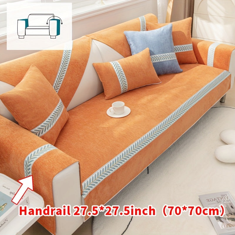Chenille Sofa Cover – Pet-Friendly Slipcover for 1–4 Seaters, Anti-Slip, Washable