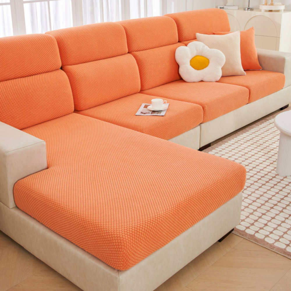 Anti-Slip Beehive Sofa Cover