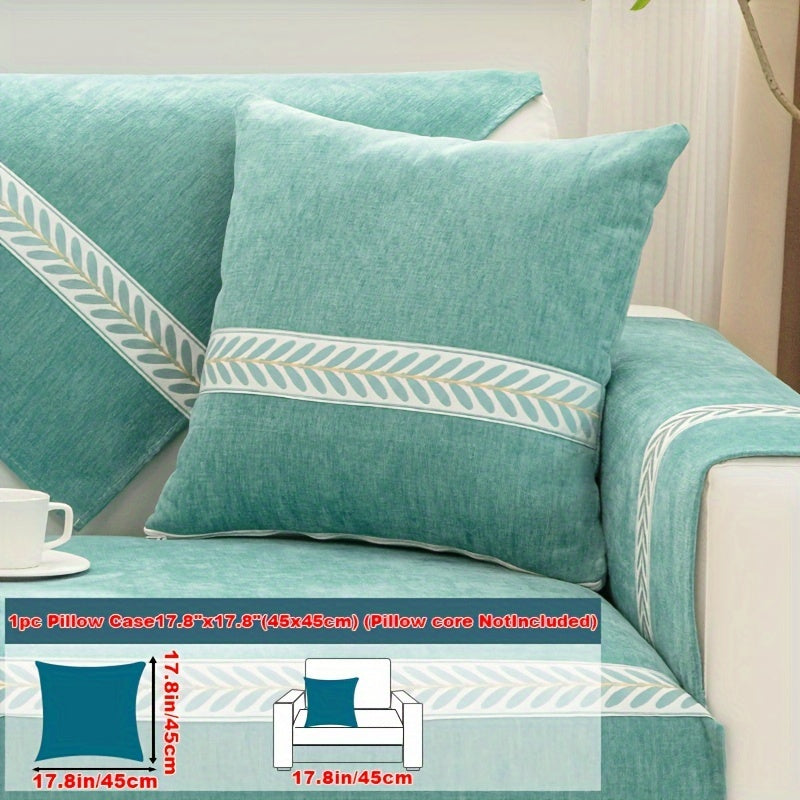 Chenille Sofa Cover – Pet-Friendly Slipcover for 1–4 Seaters, Anti-Slip, Washable