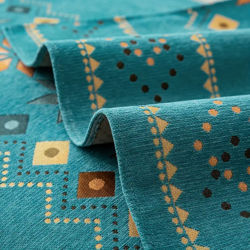 Chenille Fabric Bohemian Style Sofa Cover