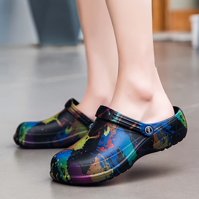 Women’s Summer EVA Clogs – Breathable Soft Slip-On Sandals, Thick Sole