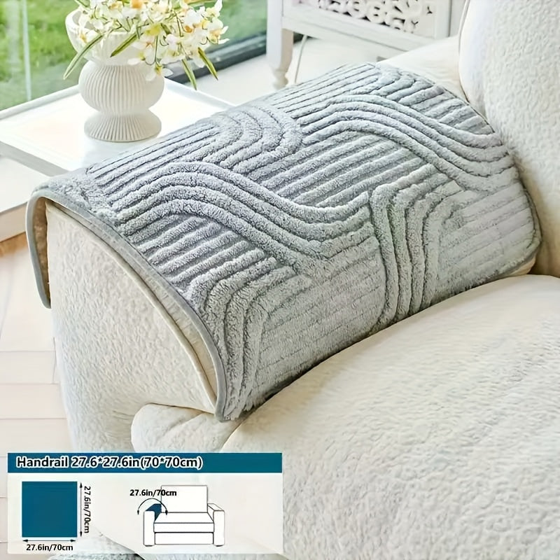 Plush Non-Slip Sofa Cover – Luxury Pet-Friendly Washable Couch Protector