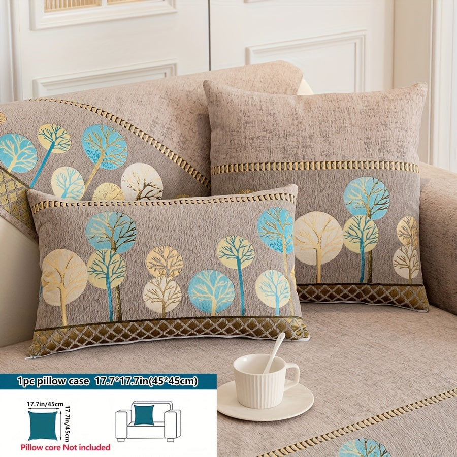 Luxurious Bohemian Chenille Sofa Cover – Non-Slip, Pet-Friendly, Washable