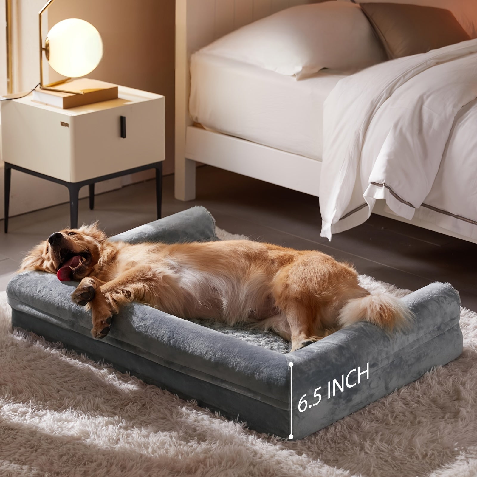BFPETHOME Orthopedic Dog Bed for Large Dogs – Easy to Wash