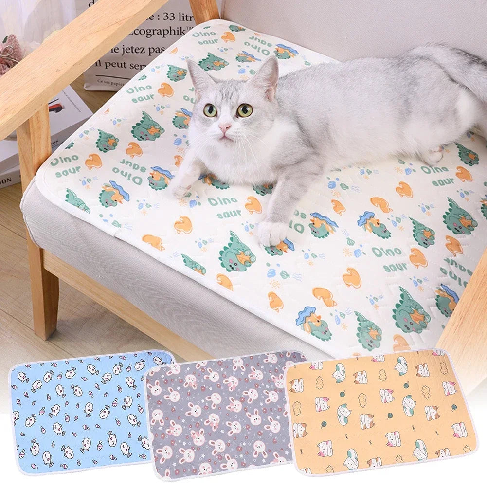 Breathable Summer Cooling Dog & Cat Mat – Sofa Pad for Small to Large Pets