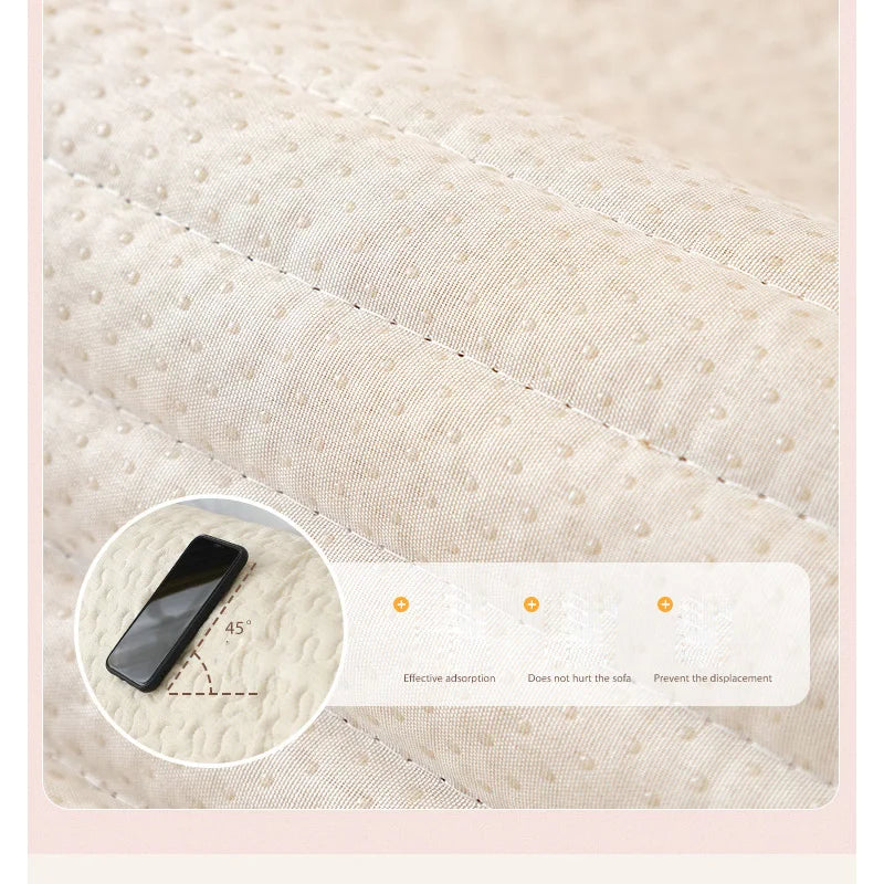 Soft Corduroy Thickened Plush Sofa Cover