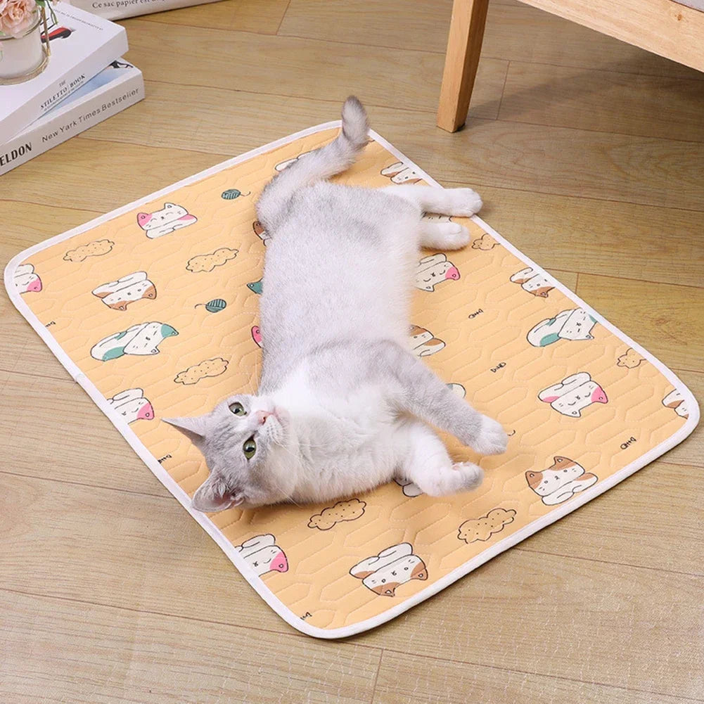 Breathable Summer Cooling Dog & Cat Mat – Sofa Pad for Small to Large Pets