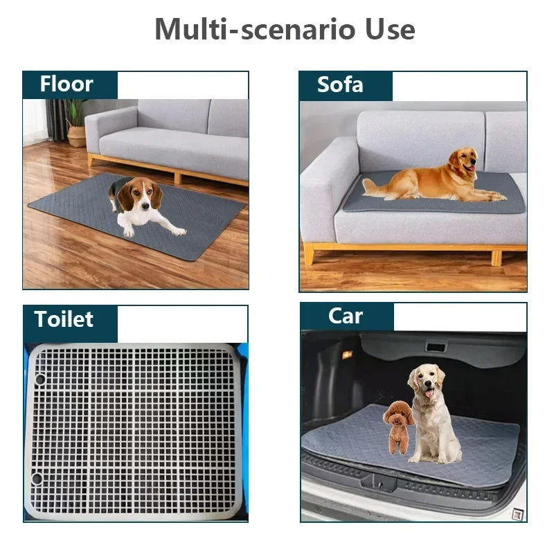 Extra Large Dog Cooling Mat – Summer Ice Pad Bed for Small & Big Dogs, Cats