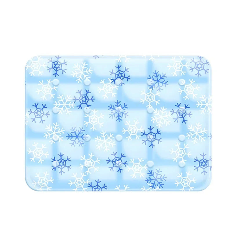 Cooling Pet Ice Mat – Breathable Pad with Ice Pillow for Dogs & Cats