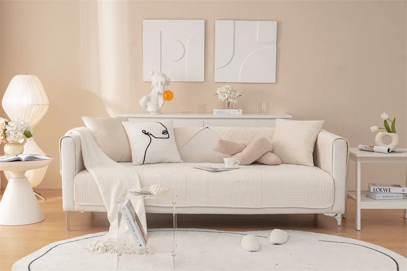 Thicken Plush Anti-slip Sofa Covers