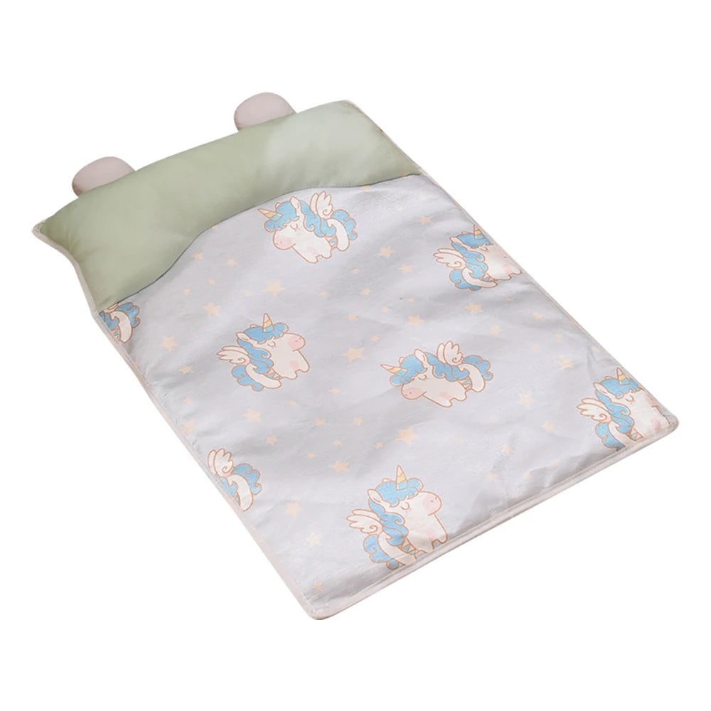 Ice Silk Cooling Pet Mat – Cute Lion, Unicorn & Mouse Pattern Dog Cat Bed