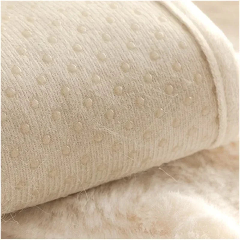 Luxury Faux Fur Sofa Protector Non-Slip Soft Sofa Cover