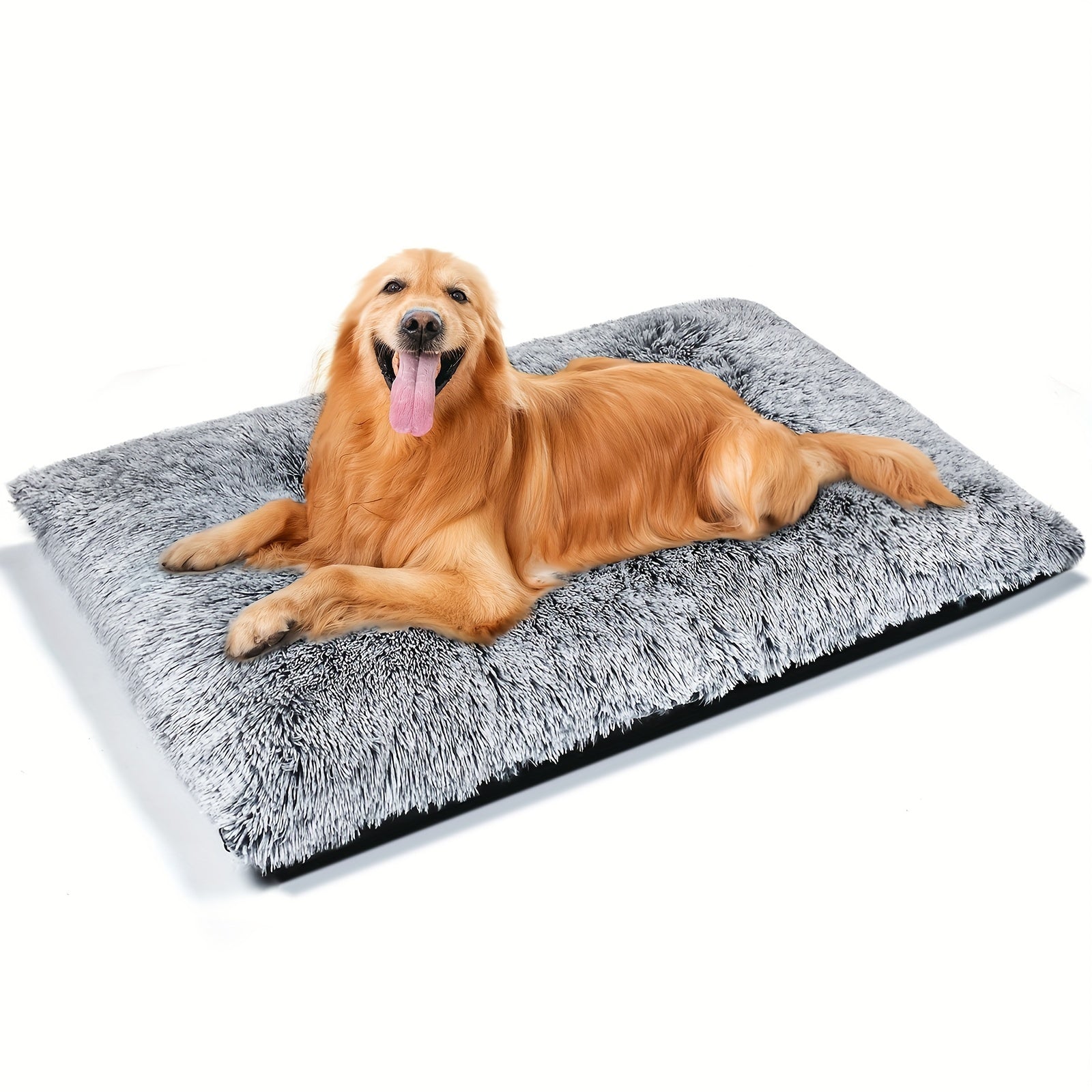 Dog Bed, Plush Soft Pet Mat Pad & Furniture, Washable Anti-Slip Dog Crate