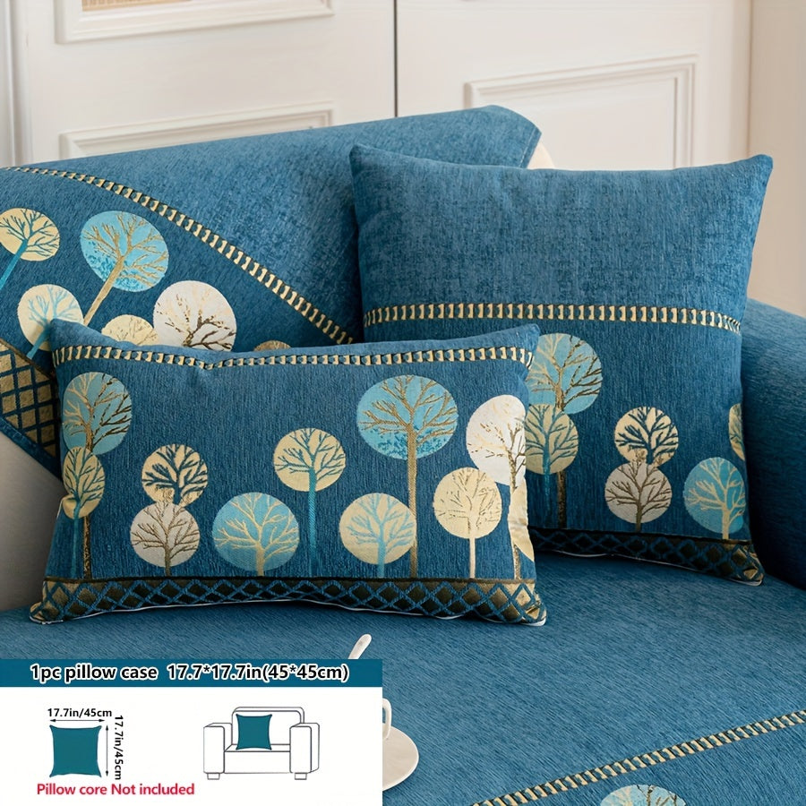 Luxurious Bohemian Chenille Sofa Cover – Non-Slip, Pet-Friendly, Washable