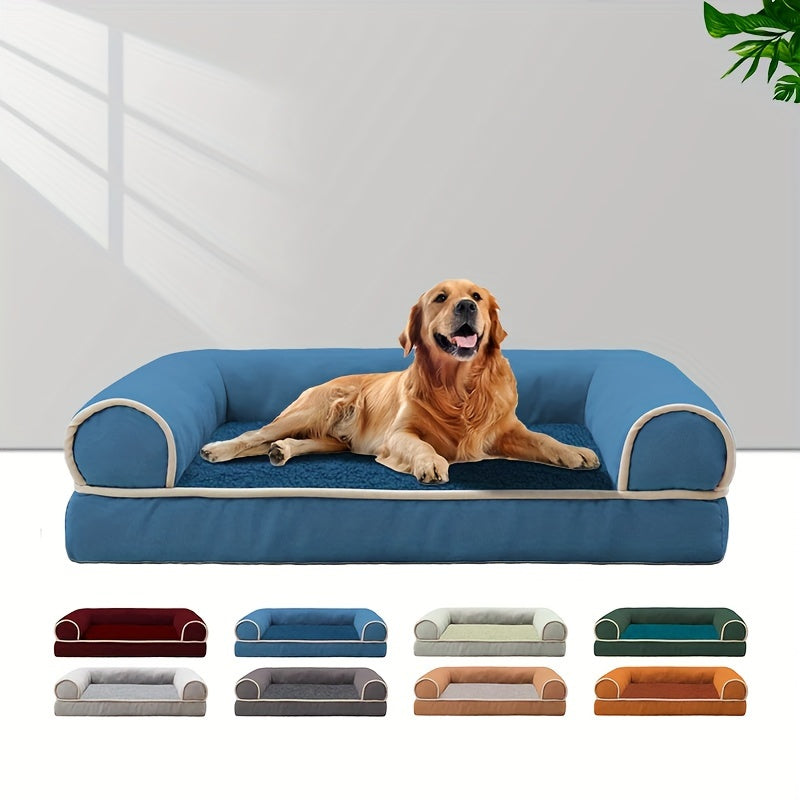 Cozy Pet Sofa Bed for Dogs & Cats – Warm, Breathable & Thickened for Deep Sleep