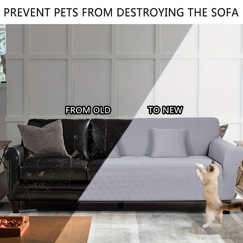 All-Season Non-Slip Sofa Cover – Pet-Friendly & Washable