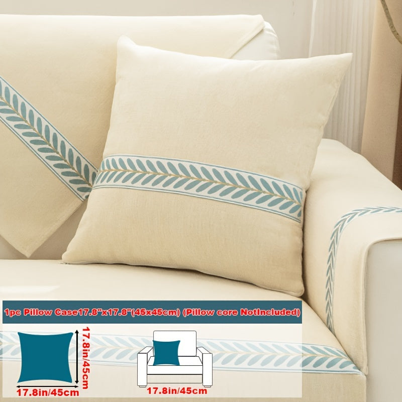 Chenille Sofa Cover – Pet-Friendly Slipcover for 1–4 Seaters, Anti-Slip, Washable