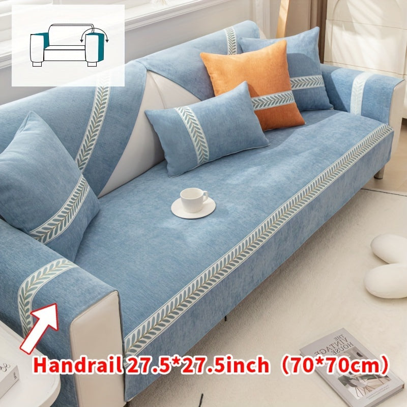 Chenille Sofa Cover – Pet-Friendly Slipcover for 1–4 Seaters, Anti-Slip, Washable
