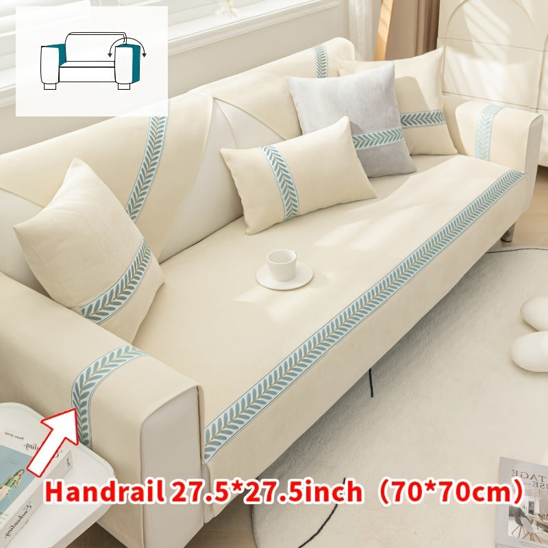 Chenille Sofa Cover – Pet-Friendly Slipcover for 1–4 Seaters, Anti-Slip, Washable