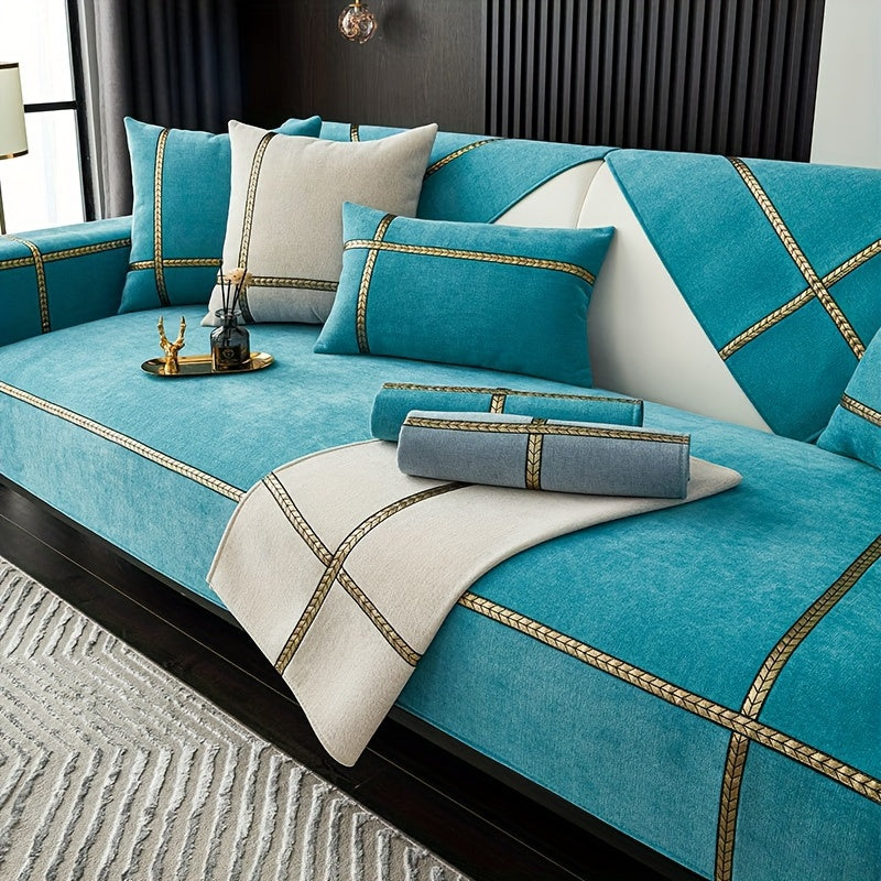 Universal Chenille Sofa Cover | Luxury & Pet-Friendly Furniture Protector