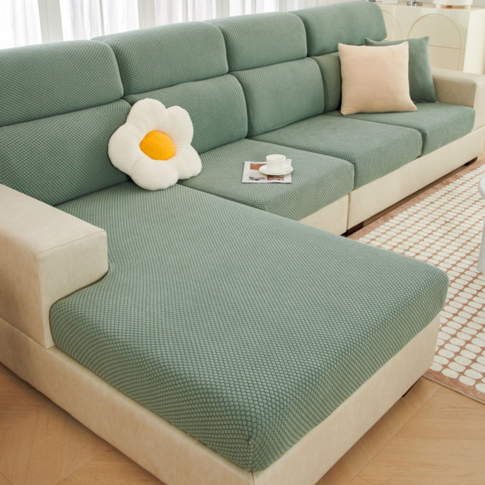 Anti-Slip Beehive Sofa Cover