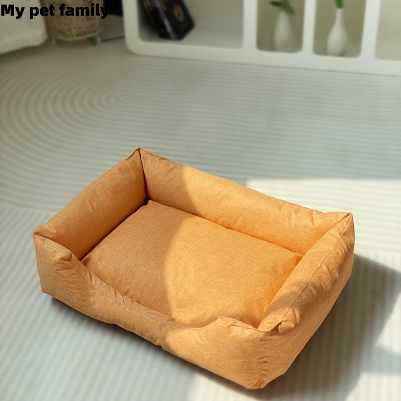 All-Season Moisture-Resistant Pet Bed – Soft Oxford Fabric Dog & Cat Bed