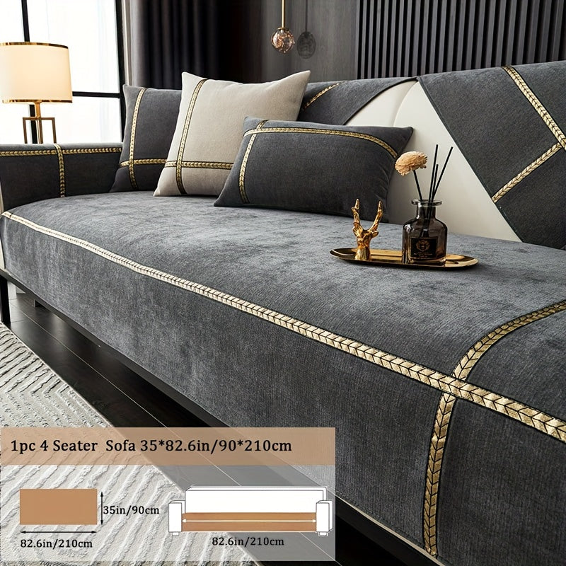 Universal Chenille Sofa Cover | Luxury & Pet-Friendly Furniture Protector
