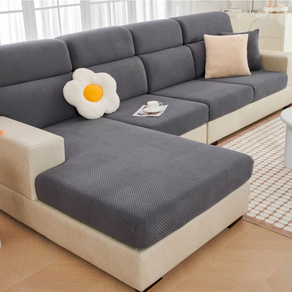 Anti-Slip Beehive Sofa Cover