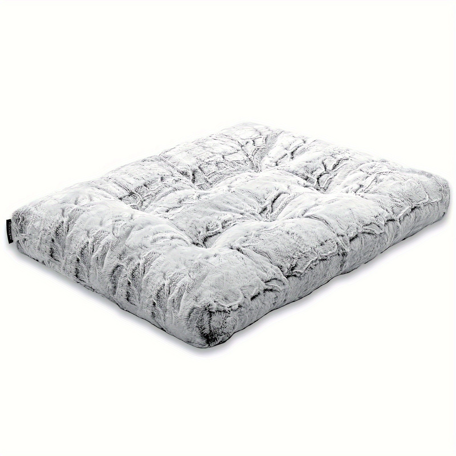 Washable Dog Bed for Medium & Large Dogs – Soft Faux Fur Crate Mat