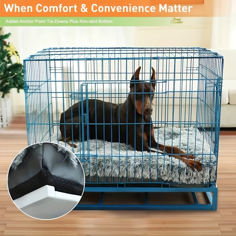 Orthopedic Dog Bed for Medium & Large Dogs – Plush, Pressure-Relieving Comfort