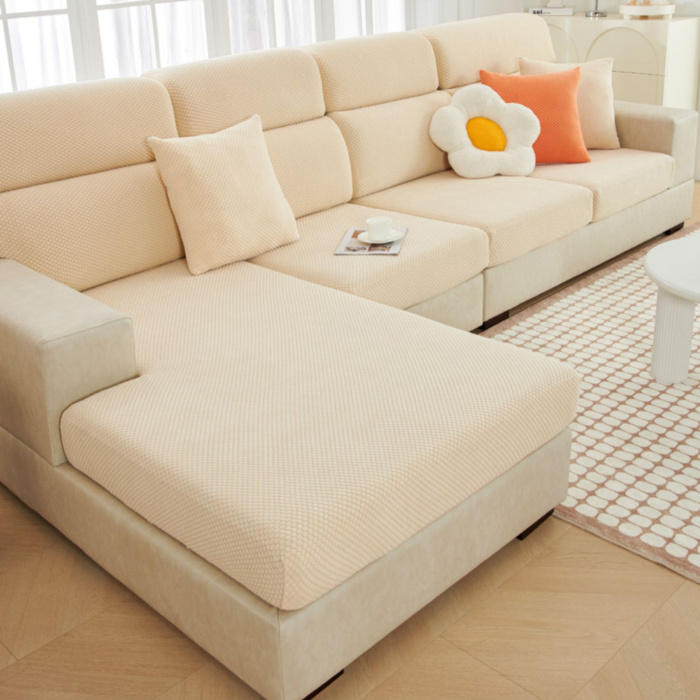 Anti-Slip Beehive Sofa Cover