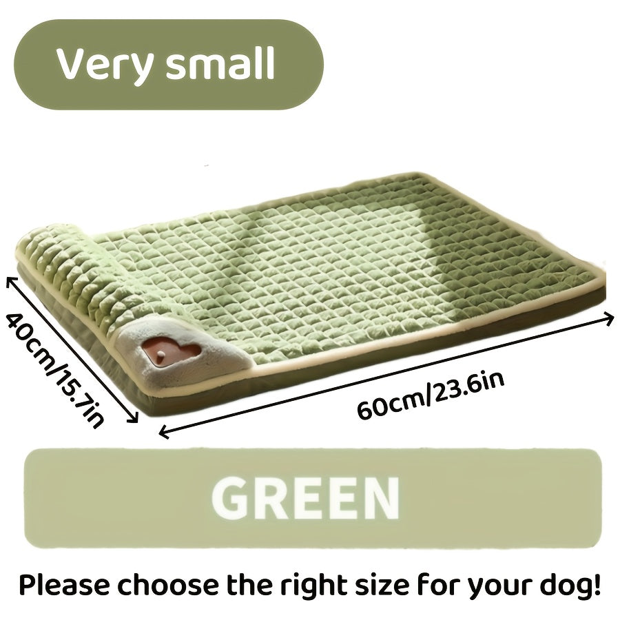 Large Orthopedic Dog Bed with Memory Foam Washable Cover, Non-Slip Base - All Seasons