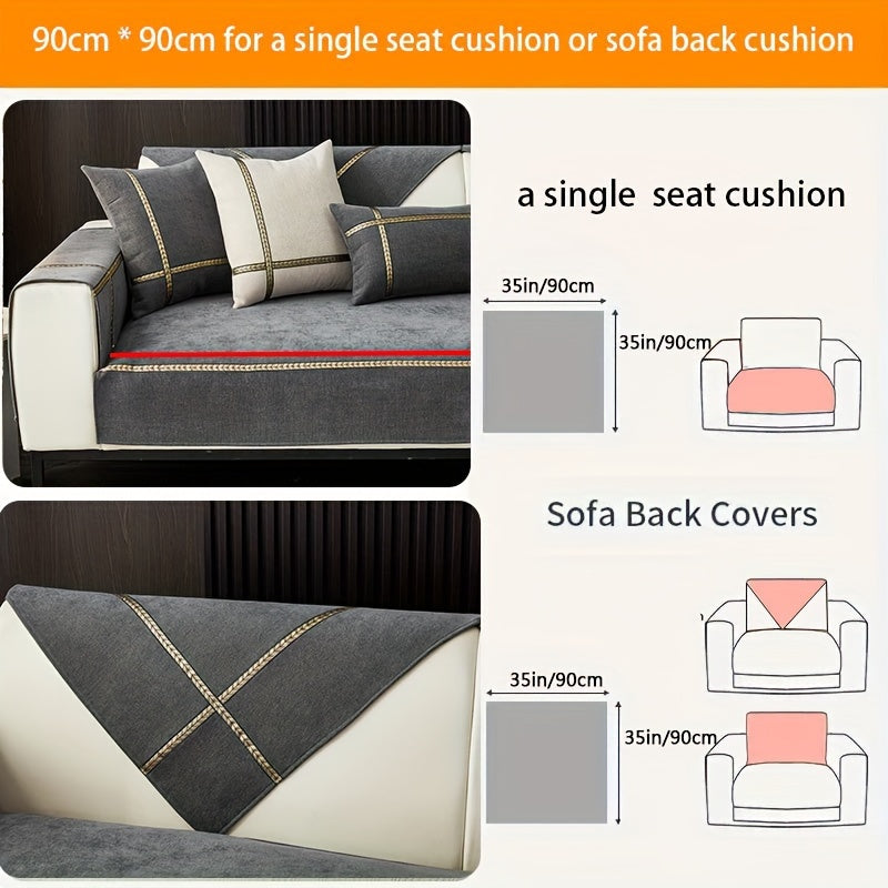 Universal Chenille Sofa Cover | Luxury & Pet-Friendly Furniture Protector