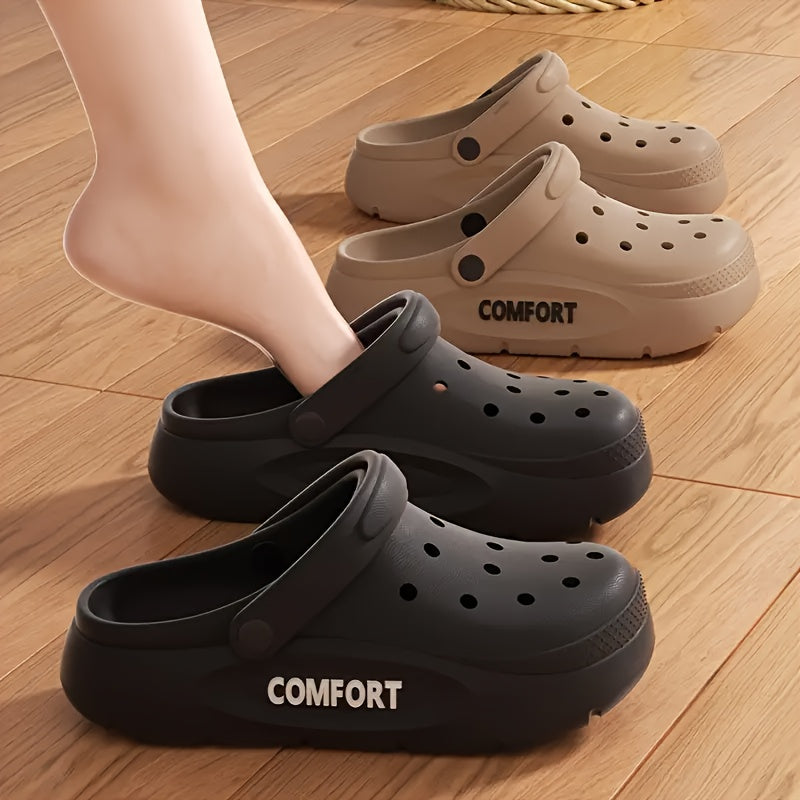Women’s Comfort EVA Clogs – Machine Washable Closed-Toe Slip-On Shoes
