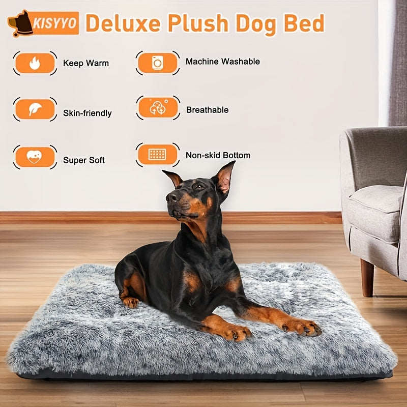 Orthopedic Dog Bed for Medium & Large Dogs – Plush, Pressure-Relieving Comfort