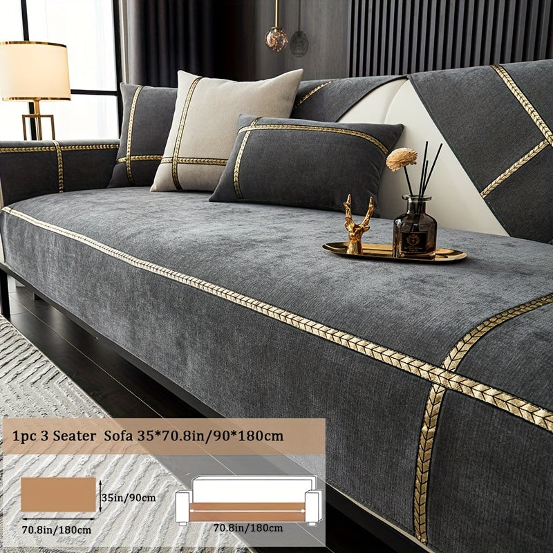 Universal Chenille Sofa Cover | Luxury & Pet-Friendly Furniture Protector