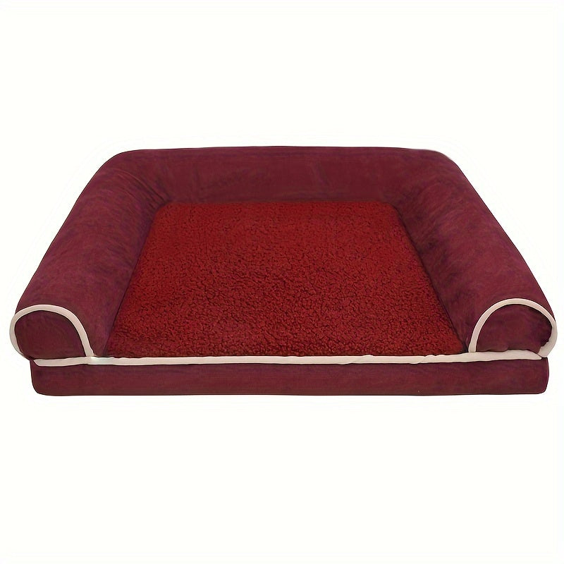 Cozy Pet Sofa Bed for Dogs & Cats – Warm, Breathable & Thickened for Deep Sleep