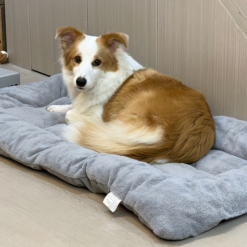 Oversized Plush Dog Sofa Bed – Thick Ultra-Soft Mattress for Small–Large Dogs