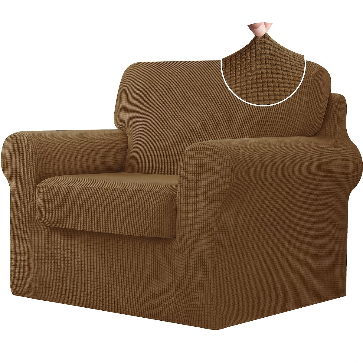 Elastic Sofa Cover Set – Soft 2/3/4PCS Slipcovers for Living Room, Office