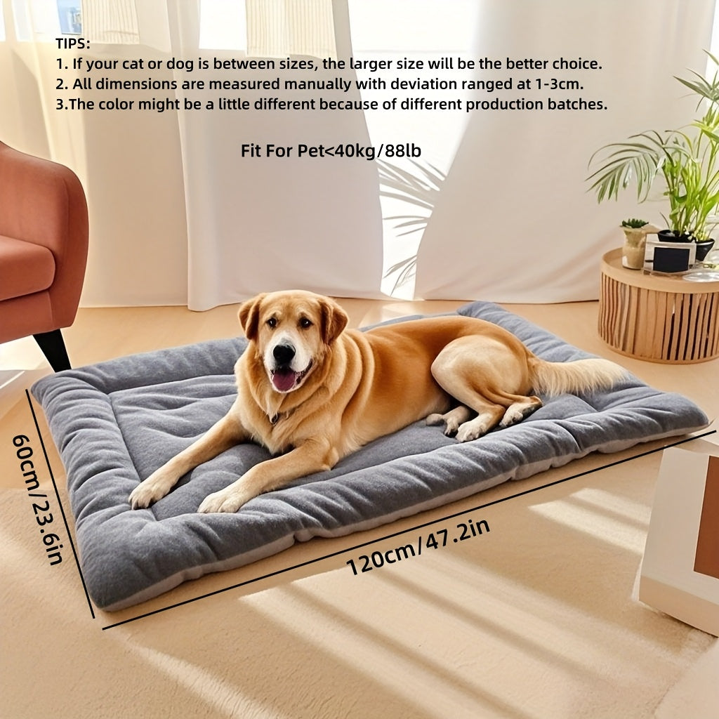 Reversible Dog Bed Mat – Large Dual-Sided Sofa for Medium & Large Breeds